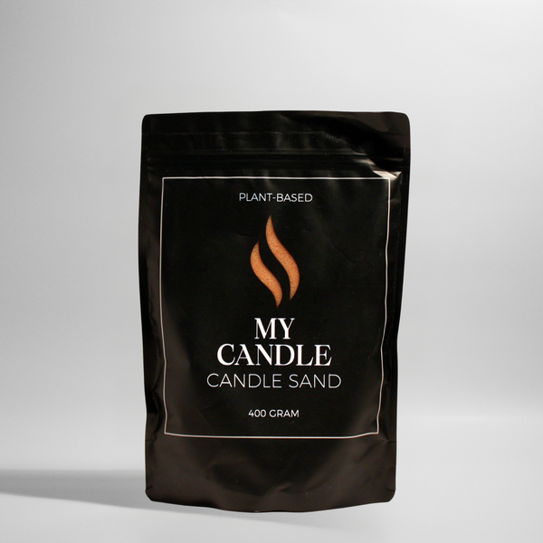 Kaarsenzand Oranje 400g + 30 Gratis Lontjes